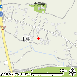 栃木県塩谷郡塩谷町上平253周辺の地図