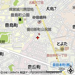 米田緑ヶ丘公園周辺の地図
