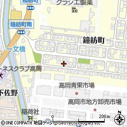 富山県高岡市鐘紡町9-50周辺の地図