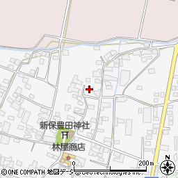 長野県中野市新保439周辺の地図
