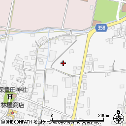 長野県中野市新保74周辺の地図