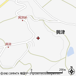 石川県河北郡津幡町興津ウ周辺の地図