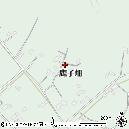 栃木県さくら市鹿子畑1251周辺の地図