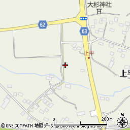栃木県塩谷郡塩谷町上平637周辺の地図