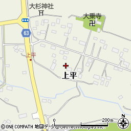 栃木県塩谷郡塩谷町上平243-3周辺の地図