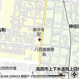 富山県高岡市鐘紡町6-27周辺の地図