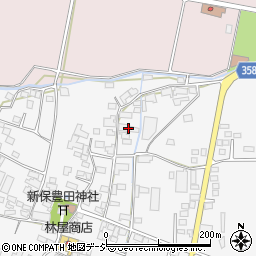 長野県中野市新保443周辺の地図