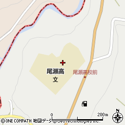 群馬県立尾瀬高等学校周辺の地図