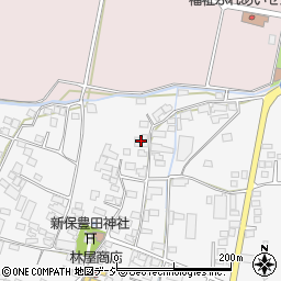 長野県中野市新保447周辺の地図