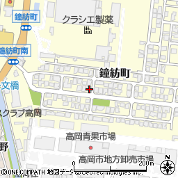 富山県高岡市鐘紡町9-33周辺の地図