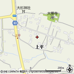 栃木県塩谷郡塩谷町上平243周辺の地図