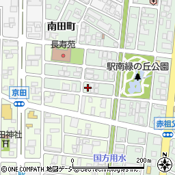 富山県高岡市京田114周辺の地図