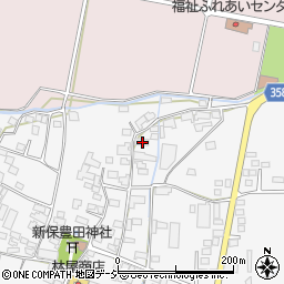 長野県中野市新保444周辺の地図