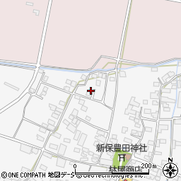 長野県中野市新保661周辺の地図