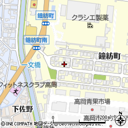 富山県高岡市鐘紡町9-26周辺の地図
