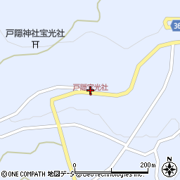 千成そば店周辺の地図
