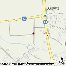 栃木県塩谷郡塩谷町上平1271周辺の地図