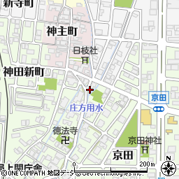 富山県高岡市京田362周辺の地図