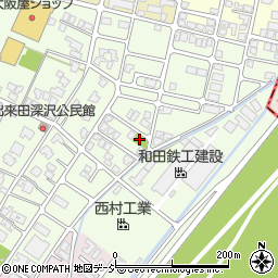 富山県高岡市出来田周辺の地図