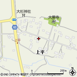 栃木県塩谷郡塩谷町上平243-6周辺の地図