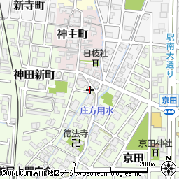 富山県高岡市京田153周辺の地図