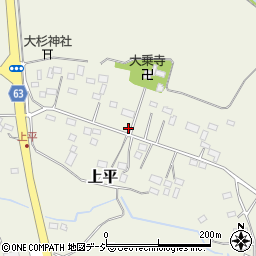 栃木県塩谷郡塩谷町上平247-1周辺の地図