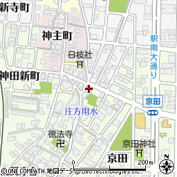 富山県高岡市京田361周辺の地図