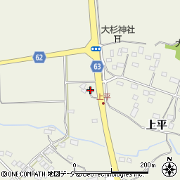 栃木県塩谷郡塩谷町上平216周辺の地図
