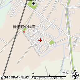 富山県富山市緑陽町周辺の地図