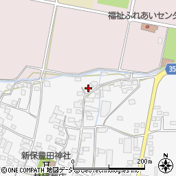 長野県中野市新保451周辺の地図