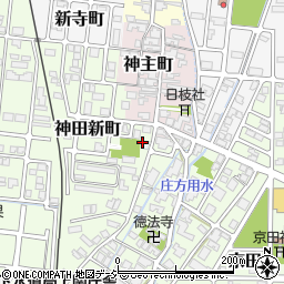 富山県高岡市京田156周辺の地図