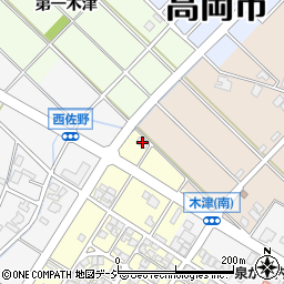 ファミリーマート高岡佐野店周辺の地図