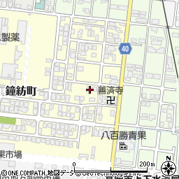 富山県高岡市鐘紡町6-7周辺の地図