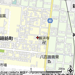 富山県高岡市鐘紡町6-8周辺の地図