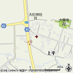 栃木県塩谷郡塩谷町上平236周辺の地図