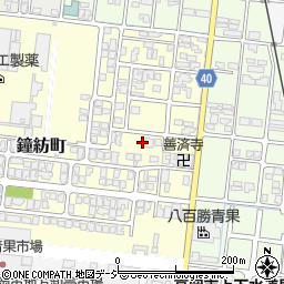 富山県高岡市鐘紡町6-6周辺の地図