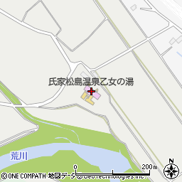 氏家　松島温泉　乙女の湯周辺の地図