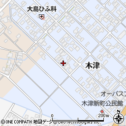 富山県高岡市木津1261-1周辺の地図