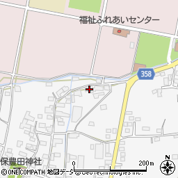 長野県中野市新保78周辺の地図