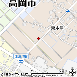 富山県高岡市木津991-4周辺の地図