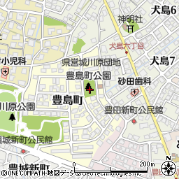 豊島町公園周辺の地図