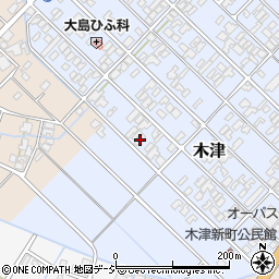 富山県高岡市木津1258-7周辺の地図