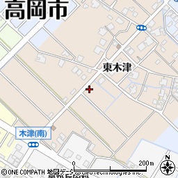 富山県高岡市木津1107-5周辺の地図