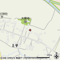 栃木県塩谷郡塩谷町上平254周辺の地図
