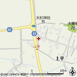 栃木県塩谷郡塩谷町上平1363周辺の地図