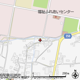 長野県中野市新保80周辺の地図