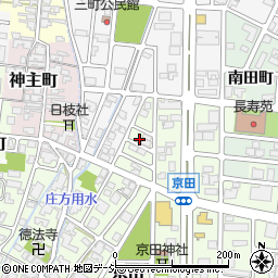 富山県高岡市京田303周辺の地図