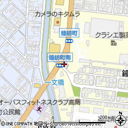 富山県高岡市鐘紡町2-5周辺の地図