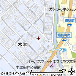 富山県高岡市木津1538周辺の地図