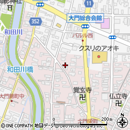 大門タクシー栄町周辺の地図